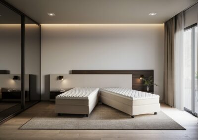 deelbare boxspring duo pezze