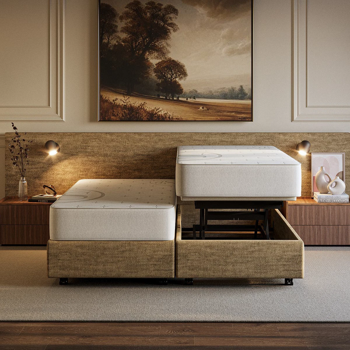 Senioren hoog-laag bed Ferrara,