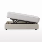 Hoog-laag bed in anti-Trendelenburg positie.