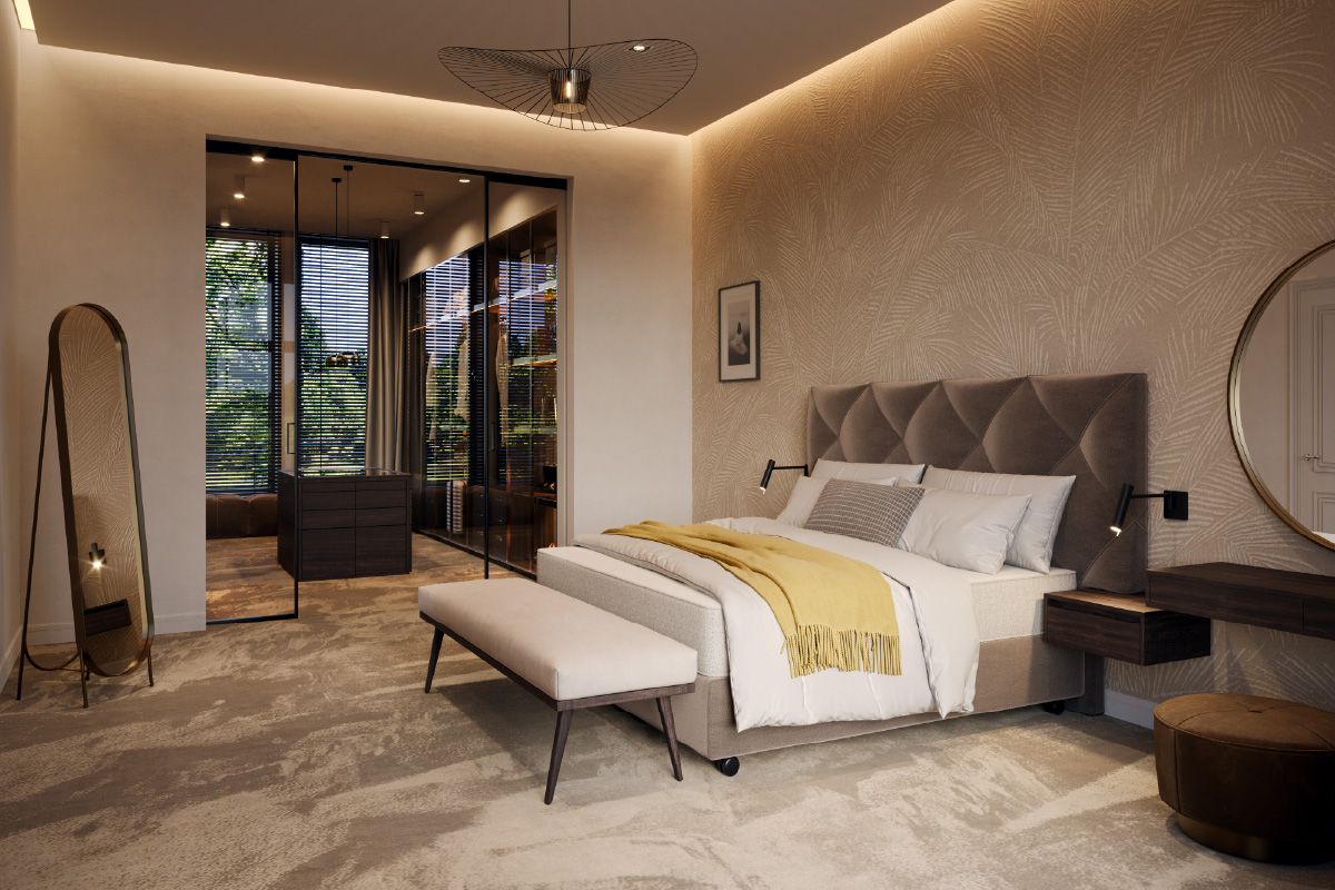 Boxspring Finotôre – sfeer en styling