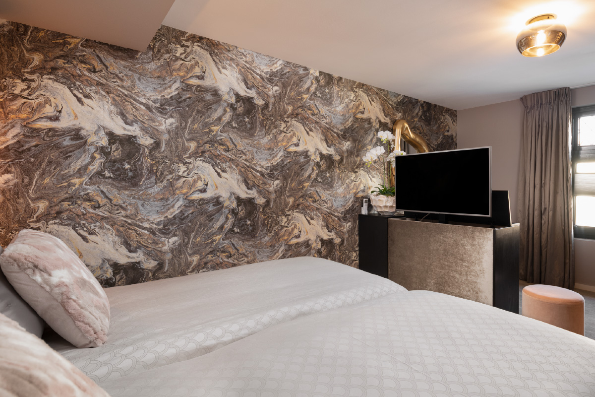 Slaapkamer – detail stoffering en textuur