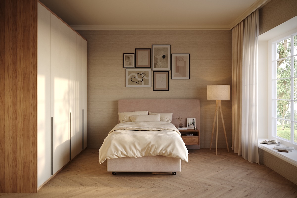 Twijfelaar boxspring 120 cm – model Unomezzo